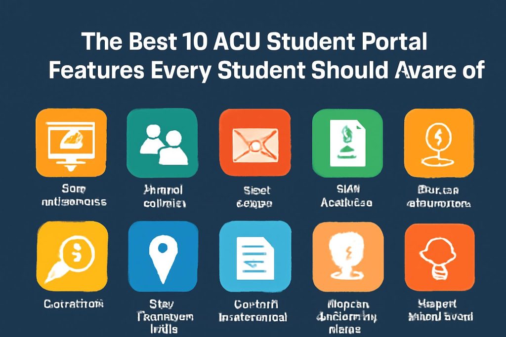 The Best 10 ACU Student Portal Features Every Student Should Be Aware Of