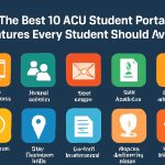 The Best 10 ACU Student Portal Features Every Student Should Be Aware Of